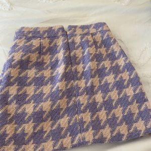 Plaid skirt